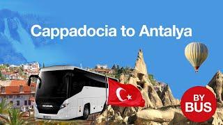 Travelling from Cappadocia to Antalya by Bus