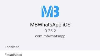 TERBARU  MB WA update 9.25.1 ke 9.25.2 Download sekarang  Vitur iphone 15 Real