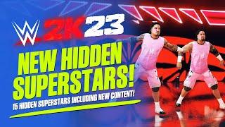 WWE 2K23 15 Hidden Superstars Now Available Classic Usos Roman Reigns Rollins & More