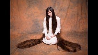 My very long hair #17 How I comb my super long hair - Real Rapunzel