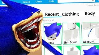 MAKING SHIN SONIC TAPES a ROBLOX ACCOUNT