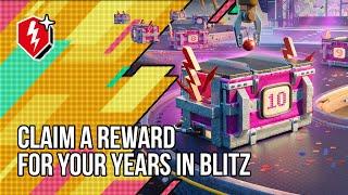 WoT Blitz Log in to grab your Seniority Award