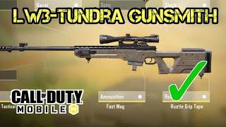 New LW3 Tundra Sniper Gunsmith & Gameplay in COD Mobile  Call of Duty Mobile