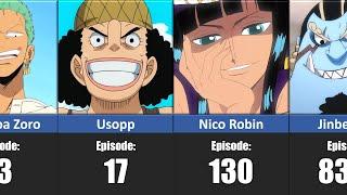 What Episodes the Straw Hats Joined the Crew