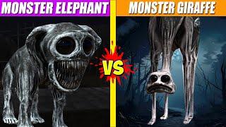 Monster Elephant vs Monster Giraffe  SPORE