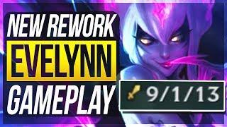 EVELYNN REWORK IS kinda BROKEN? - Evelynn Jungle Gameplay  League of Legends