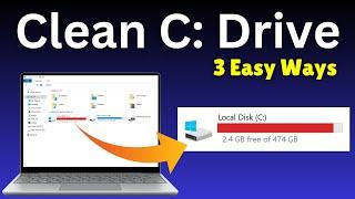 How to Clean C Drive in Windows 10 - 3 Easy Ways