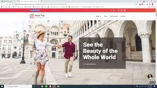 01 Make a Tour  Travel Agency Website Step By Step With Elementor