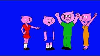 George Pig Changes the Familys look backUngrounded DISOWNED