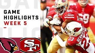 Cardinals vs. 49ers Week 5 Highlights  NFL 2018