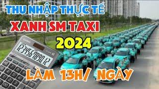Taxi Xanh - Mức Thu Nhập Thực Tế Của Tài Xế Xanh Sm Năm 2024