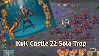 Lords Mobile kvk C22 Baby Solo Trap Lords Mobile Gameplay