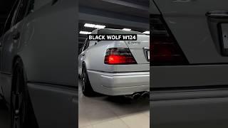 Mercedes w124 e500 ASMR#mercedes #black #wolf #w124 #e500