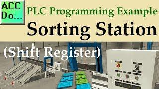 PLC Example - Sorting Station Shift Register