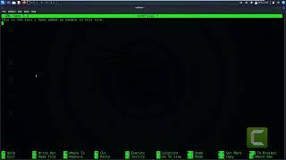 How to create new file in nano in kali linux 2022