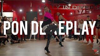 YANIS MARSHALL HEELS CHOREOGRAPHY PON DE REPLAY RIHANNA. MILLENNIUM DANCE COMPLEX