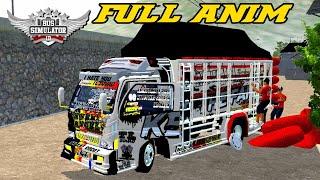 Mod bussid Truck Sweet Angel Full Anim  Bus Simulator Indonesia V3.4.3