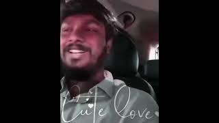 True love  Cute love status  Ram with jaanu  Ram jaanu sings nenjorama  Subscribe 