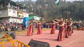 Limbu Dance by Hee yangthang Sr. Sec. School west sikkim