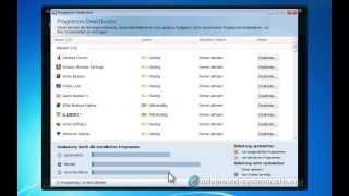 Advanced SystemCare Ultimate 7 - Programm-Deaktivator - Rufen Sie Systemressourcen-