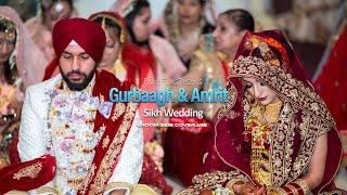 Gurbaagh Gurdwara Wedding Southampton  Sikh Wedding Highlights  Shakti Groom Side Coverage Prime