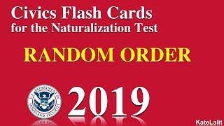 US CitizenshipNaturalization Test Questions in Random Order 2019-20 All 100 Questions and Answers