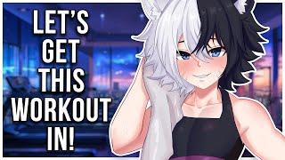 ASMR Roleplay  Femboy Gym Partner Helps You Crush Your Workout 