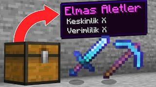 minecraft AMA sandıklardan EFSANEVİ eşyalar çıkıyor