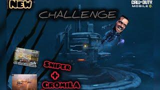  CHALLENGE  SOLO VS SQUAD  GROMILA + SNIPER  CALL OF DUTY MOBILE BATTLE ROYALE  ISOLATED