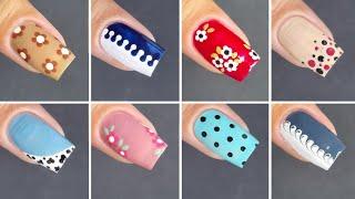 8 Easy Nailart for SummerSpring special  Summer nailart at Home  Easy Nailart for beginners