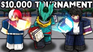 i Hosted a $10000 ROBUX TOURNAMENT in Roblox Heroes Battlegrounds