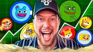  TOP 5 MEME COINS WILL MAKE MILLIONAIRES Best Crypto To Buy Now 2024