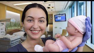 ASMR Delivering Your Baby RP Labor & Delivery Nurse