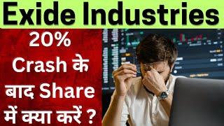 exide industries stock  exide share latest news  exide industries stock latest news  exide news