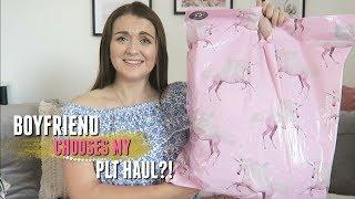 Boyfriend Chooses My PLT Haul? TRY ON