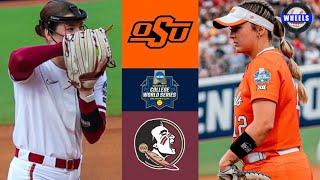 #6 Oklahoma State vs #3 Florida State  Womens College World Series Round 1  2023 College Softball