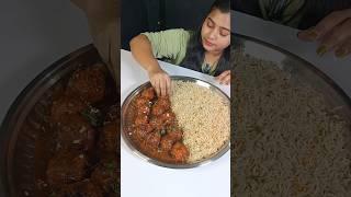 Biggest Thali Spicy Veg fried Rice And Manchurian Eating Challenge #shorts #foodchallenge