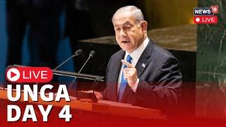 UNGA LIVE  Israel Vs Palestine War  Netanyahu LIVE Netanyahu Addresses UN General Assembly  N18G