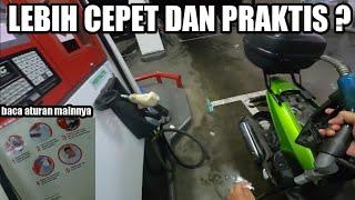 ISI BENSIN MIO DI SPBU PERTAMINA SELF SERVICE #65