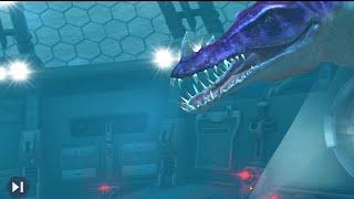 Liopleurodon Takes down the Stampede Jurassic World The Game  Ep 243