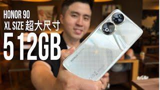 超大杯512GB还给200MP！HONOR 90 就这样一路Lap着去...