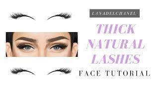 THICK NATURAL LASHES  Stardoll Face Tutorial  LanaDelChanel.