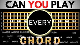 How to Build EVERY Chord on Guitar  How Chords Are Named  Chord Formula Guitar