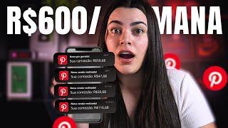 Ganhe R$600semana usando o Pinterest 10 minutos diariamente NOVO MÉTODO