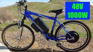 Fast and Powerful 48V 1000W--A Complete DIY E-Bike Conversion Kit Installation Guide for Beginners