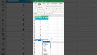 Show positive numbers and find sum in excel