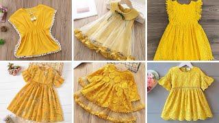kids dressess yellow collectionkids dress design for girlsbaby girl dress designs 2019