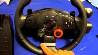 Logitech Driving Force GT Racing Wheel Unboxing