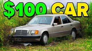 I Bought An Old Mercedes For $100... But Only If I Can Get it Running