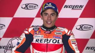 Marquez  Winning in a right-handed circuit was one of my targets